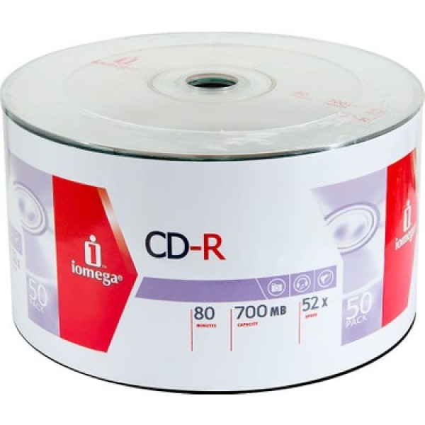 Iomega CD-R 80 Min 700 MB 52X 50 li