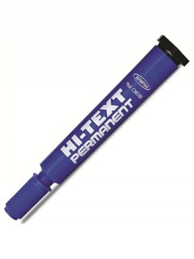 Hi-Text 830PC Permanent Markör Kesik Uç Mavi