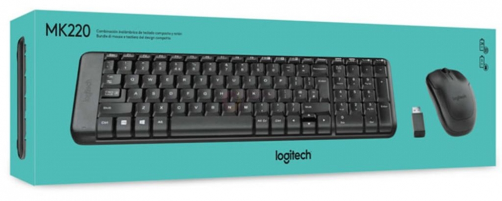 LOGITECH MK220 KLAVYE MOUSE SET