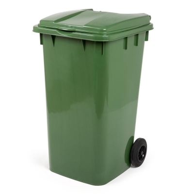 ÇÖP KONTEYNERİ 120LT YEŞİL