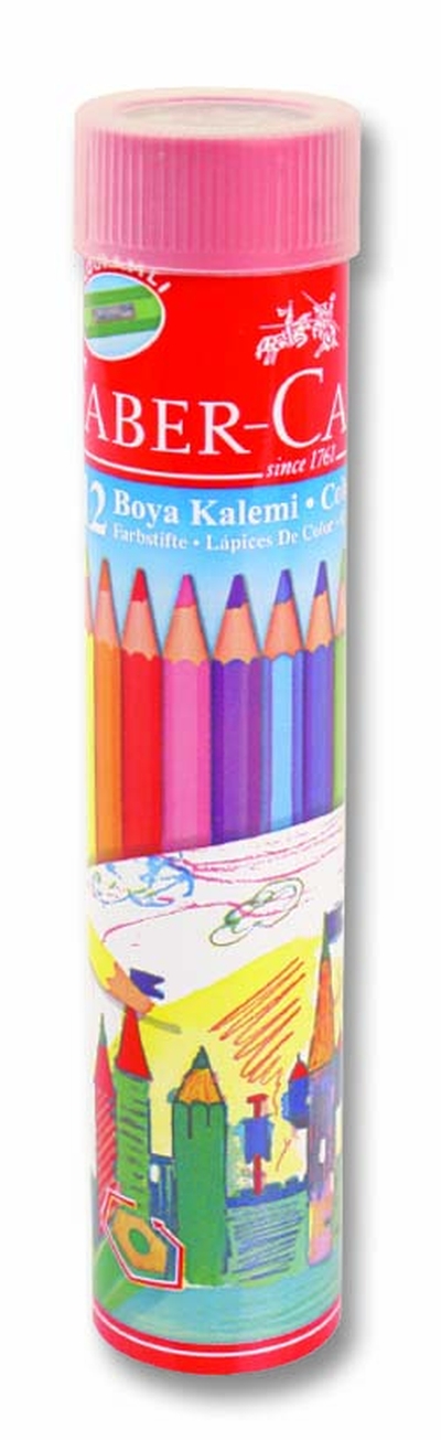Faber Kuruboya 12 Renk Metal Tüp 116512
