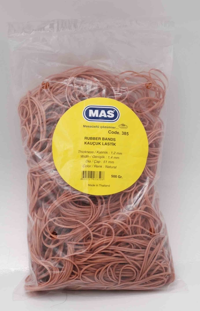 Mas 385 Ambalaj Lastiği %80 Kauçuk 500 GR