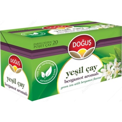 DOĞUŞ BİTKİ ÇAYI YEŞİLÇAY BERGOMAT AROMALI
