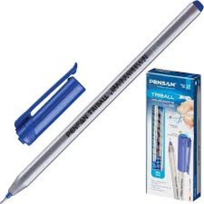 Pensan 01003 Triball Tükenmez Kalem 1.0 mm Mavi 12 Adet