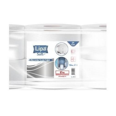 LİPA SOFT MİNİ JUMBO TUVALET KAĞIDI 12`Lİ