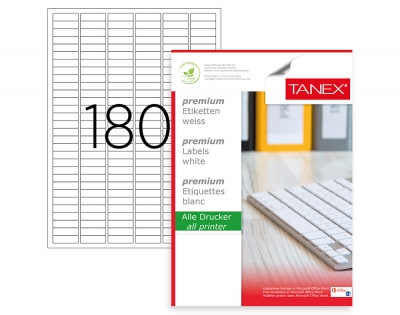 TAanex Tw-2060 Laser Etiket 30x9 mm